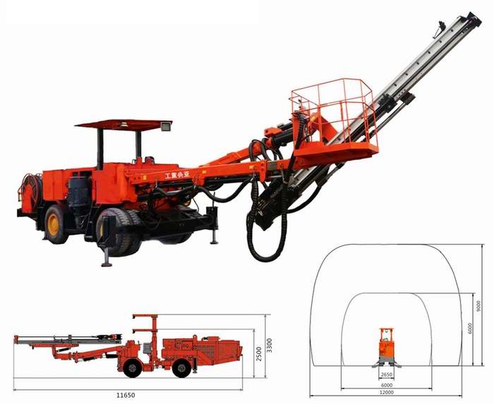 YZ-900-420輪式錨桿臺車 YZ-900-420輪式錨桿臺車